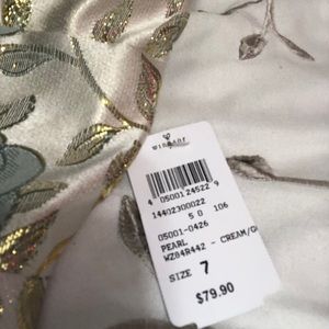 Formal floral metallic Dress